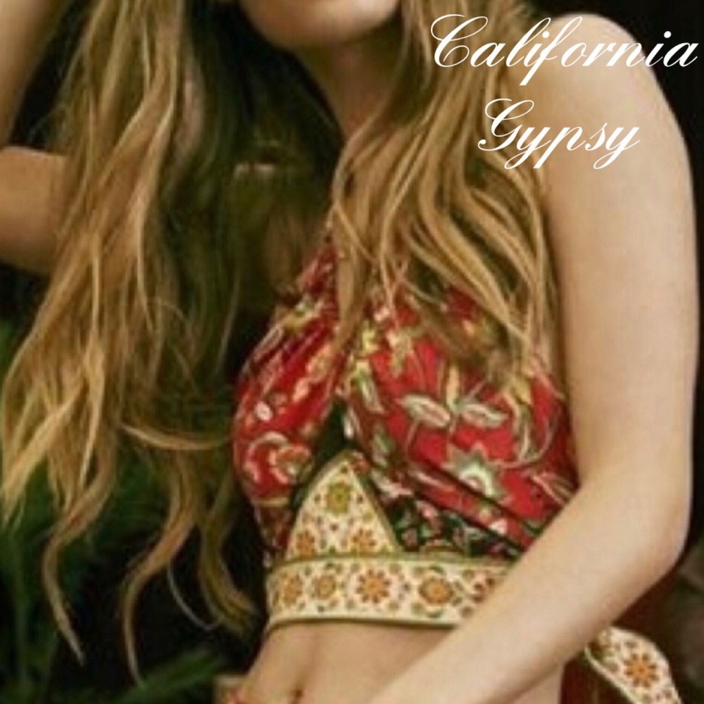 Bohemian gypsy festival halter top🌈 - Picture 4 of 8